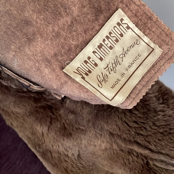 S 🐑 One of a kind!! 🐑 Sheepskin vintage penny lane coat shearling leather wool - Picture 10 of 16